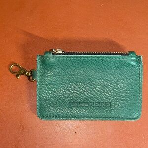 Portland Leather Goods Zip-Zap Duo Wallet Bacalar EUC